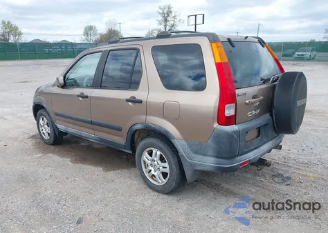 2002 Honda Cr-V Ex из США, поврежденный, VIN JHLRD78872C088970